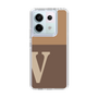 Slim Protection Case［ Original - initial two tone - V brown ］
