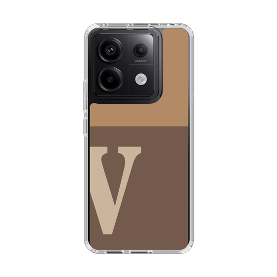 Slim Protection Case［ Original - initial two tone - V brown ］