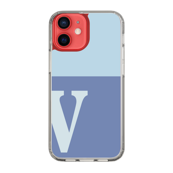 Slim Protection Case［ Original - initial two tone - V blue ］