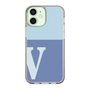 Slim Protection Case［ Original - initial two tone - V blue ］
