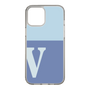 Slim Protection Case［ Original - initial two tone - V blue ］