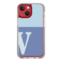 Slim Protection Case［ Original - initial two tone - V blue ］