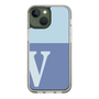 Slim Protection Case［ Original - initial two tone - V blue ］
