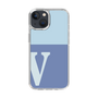 Slim Protection Case［ Original - initial two tone - V blue ］