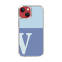 Slim Protection Case［ Original - initial two tone - V blue ］