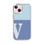 Slim Protection Case［ Original - initial two tone - V blue ］
