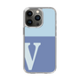 Slim Protection Case［ Original - initial two tone - V blue ］