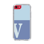 Slim Protection Case［ Original - initial two tone - V blue ］