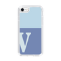 Slim Protection Case［ Original - initial two tone - V blue ］