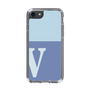 Slim Protection Case［ Original - initial two tone - V blue ］