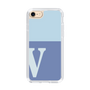 Slim Protection Case［ Original - initial two tone - V blue ］