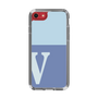 Slim Protection Case［ Original - initial two tone - V blue ］