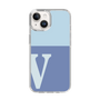 Slim Protection Case［ Original - initial two tone - V blue ］