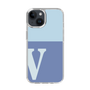 Slim Protection Case［ Original - initial two tone - V blue ］