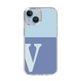 Slim Protection Case［ Original - initial two tone - V blue ］