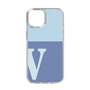 Slim Protection Case［ Original - initial two tone - V blue ］