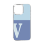Slim Protection Case［ Original - initial two tone - V blue ］
