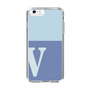Slim Protection Case［ Original - initial two tone - V blue ］