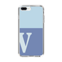 Slim Protection Case［ Original - initial two tone - V blue ］