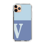 Slim Protection Case［ Original - initial two tone - V blue ］