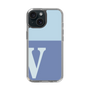 Slim Protection Case［ Original - initial two tone - V blue ］