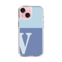 Slim Protection Case［ Original - initial two tone - V blue ］