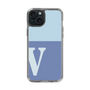 Slim Protection Case［ Original - initial two tone - V blue ］