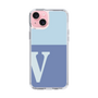 Slim Protection Case［ Original - initial two tone - V blue ］