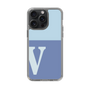 Slim Protection Case［ Original - initial two tone - V blue ］