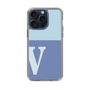 Slim Protection Case［ Original - initial two tone - V blue ］