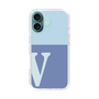 Slim Protection Case［ オリジナル - initial two tone - V blue ］