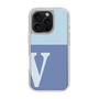 Slim Protection Case［ オリジナル - initial two tone - V blue ］