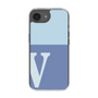 Slim Protection Case［ Original - initial two tone - V blue ］