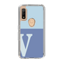 Slim Protection Case［ Original - initial two tone - V blue ］