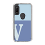 Slim Protection Case［ Original - initial two tone - V blue ］