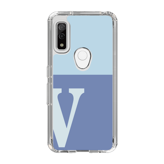Slim Protection Case［ Original - initial two tone - V blue ］