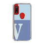 Slim Protection Case［ Original - initial two tone - V blue ］