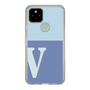 Slim Protection Case［ Original - initial two tone - V blue ］