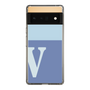 Slim Protection Case［ Original - initial two tone - V blue ］