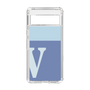 Slim Protection Case［ Original - initial two tone - V blue ］