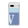 Slim Protection Case［ Original - initial two tone - V blue ］