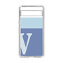 Slim Protection Case［ Original - initial two tone - V blue ］