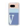 Slim Protection Case［ Original - initial two tone - V blue ］