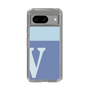 Slim Protection Case［ Original - initial two tone - V blue ］