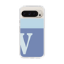 Slim Protection Case［ Original - initial two tone - V blue ］