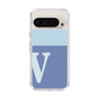 Slim Protection Case［ Original - initial two tone - V blue ］