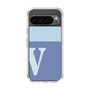 Slim Protection Case［ Original - initial two tone - V blue ］