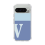 Slim Protection Case［ Original - initial two tone - V blue ］