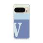 Slim Protection Case［ Original - initial two tone - V blue ］