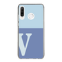 Slim Protection Case［ Original - initial two tone - V blue ］
